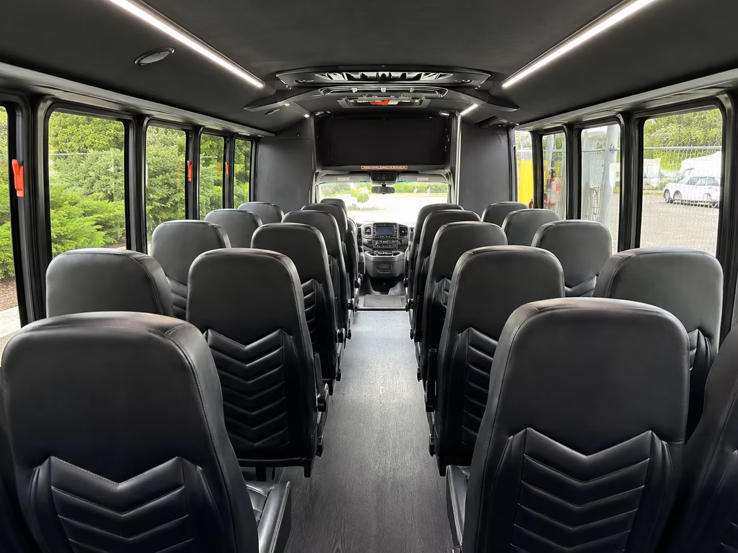 20 passenger minibus inside