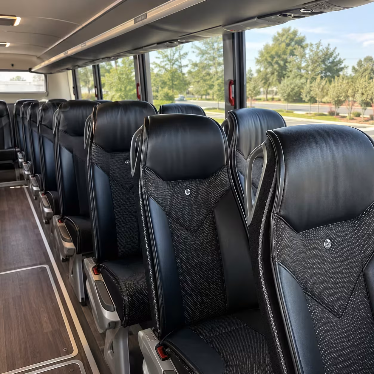 murrieta charter bus rental interior