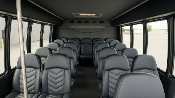 murrieta 18 passenger minibus inside