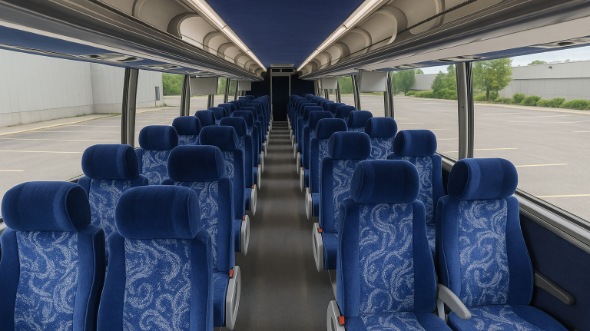 murrieta 54 passenger charter bus inside