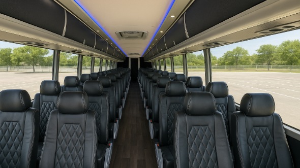 murrieta 56 passenger charter bus inside
