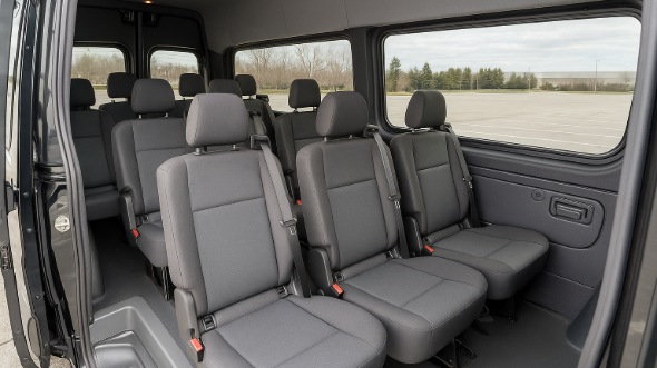 murrieta sprinter van with driver interior
