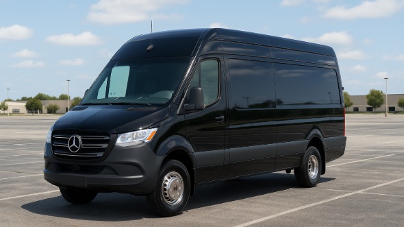 murrieta sprinter van with driver